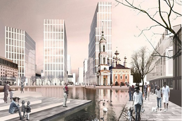 Как в Европе. В центре Екатеринбурга построят огромный жилой комплекс-парк с водоемом, церковью и фермерским рынком - Фото 1