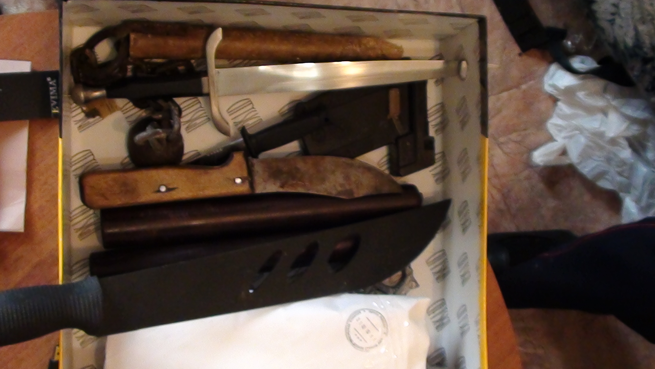 Полиция изъяла у «Оккупай-Педофиляй» арсенал экзотического оружия: сюрикены, нун-чаки, косы - Фото 7
