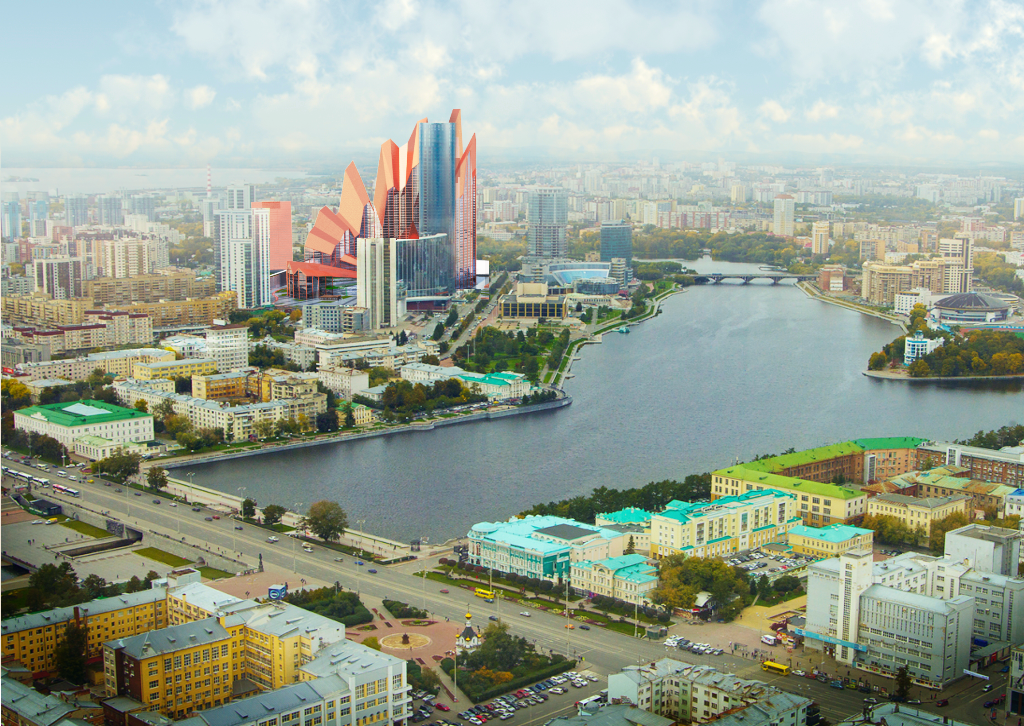 «Екатеринбург-Сити» превратится в 250-метровый Каменный цветок с каскадом площадей. ФОТО - Фото 12