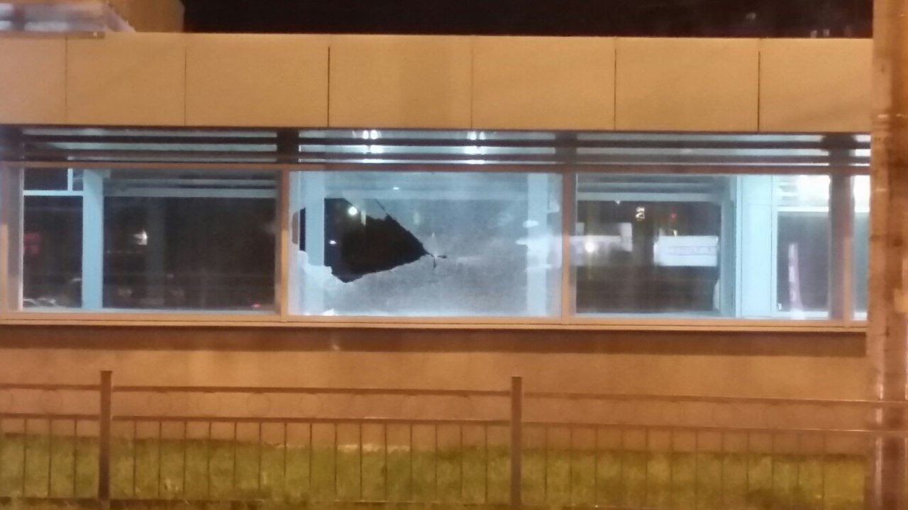 Хулиганы разбили стекла на станции метро «Ботаническая» - Фото 2