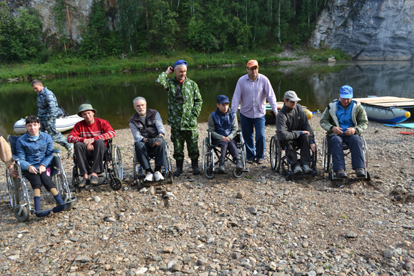 Инвалиды-колясочники сплавились по Чусовой - Фото 2