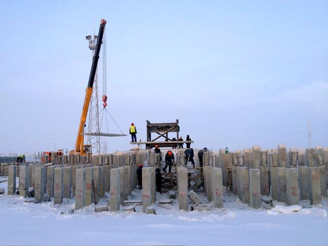ТЭС «Полярная» строится в круглосуточном режиме. ФОТОрепортаж со стройплощадки - Фото 4