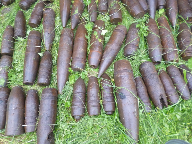 В Полевском грибники нашли в лесу 90 снарядов - Фото 5