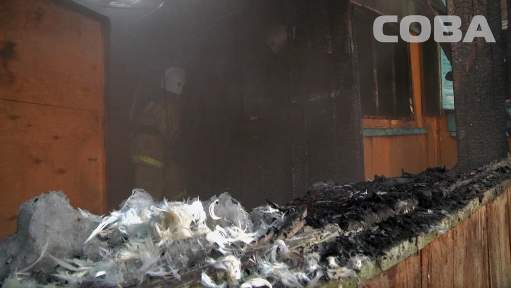 В Екатеринбурге на Восстания сгорели частный дом и баня - Фото 7