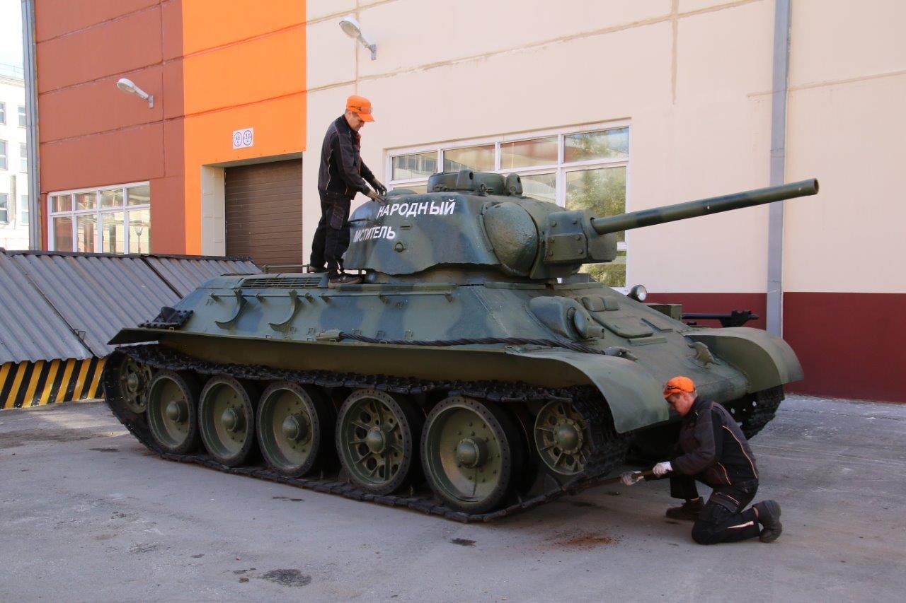 В музее военной техники УГМК появился уралмашевский Т-34 - Фото 5