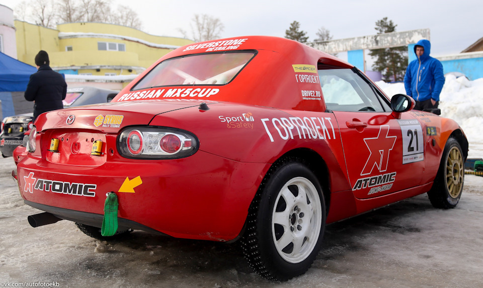 ICE BATTLE на Mazda MX5: скользить нельзя проигрывать - Фото 4