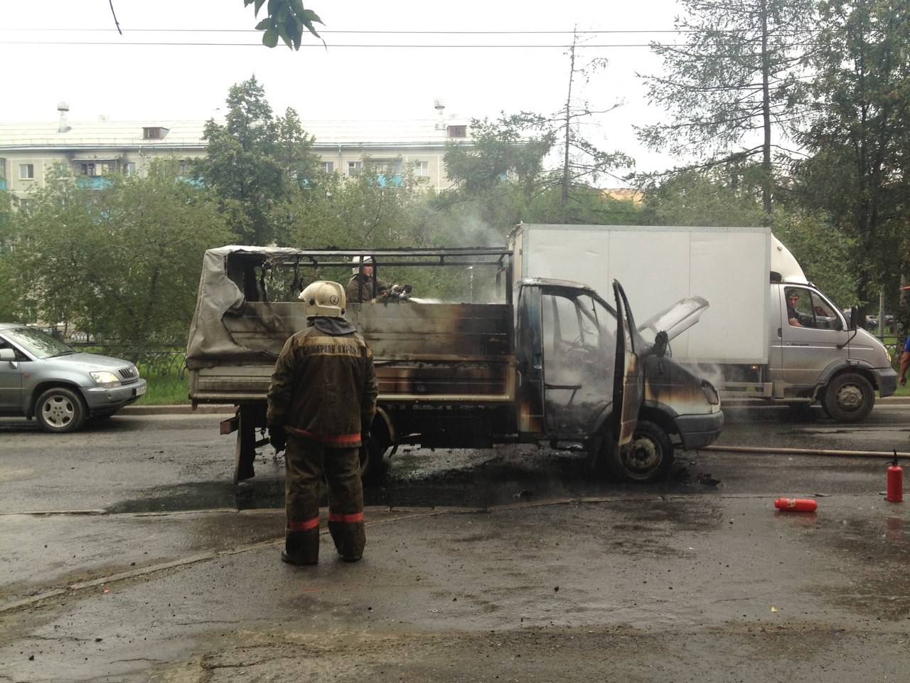 В Екатеринбурге пожарные быстро потушили «Газель» - Фото 2
