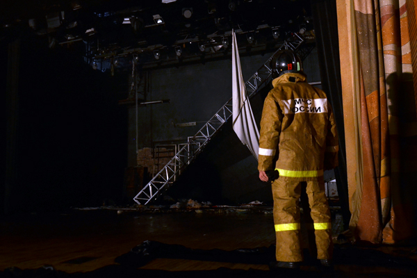 Пожар в ДК Лаврова ликвидирован - Фото 3