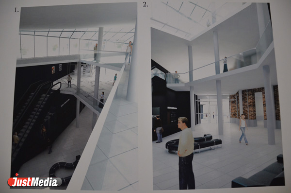 В Екатеринбурге у музея ИЗО появится пристрой с эскалатором и кафе под открытом небом на крыше. ЭСКИЗЫ - Фото 3