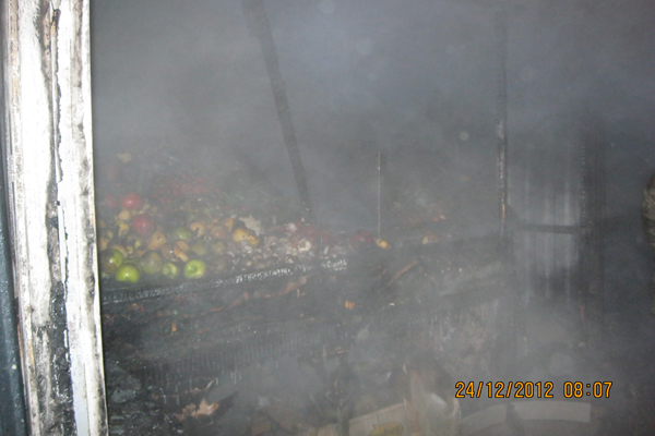 Крупный пожар произошел на рынке «Омега». ФОТО - Фото 3