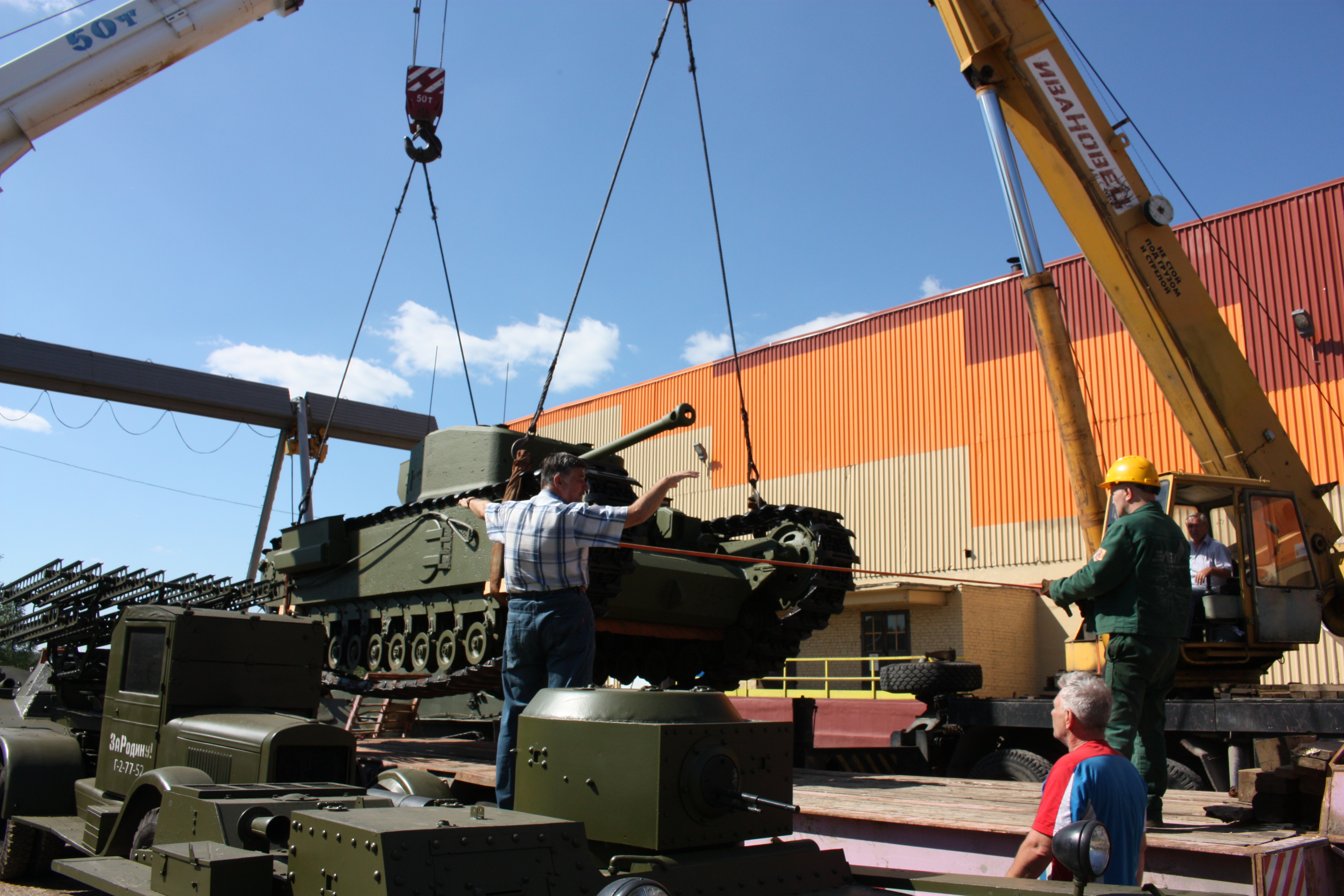 В музей военной техники УГМК прибыли боевые «англичане» - Фото 5
