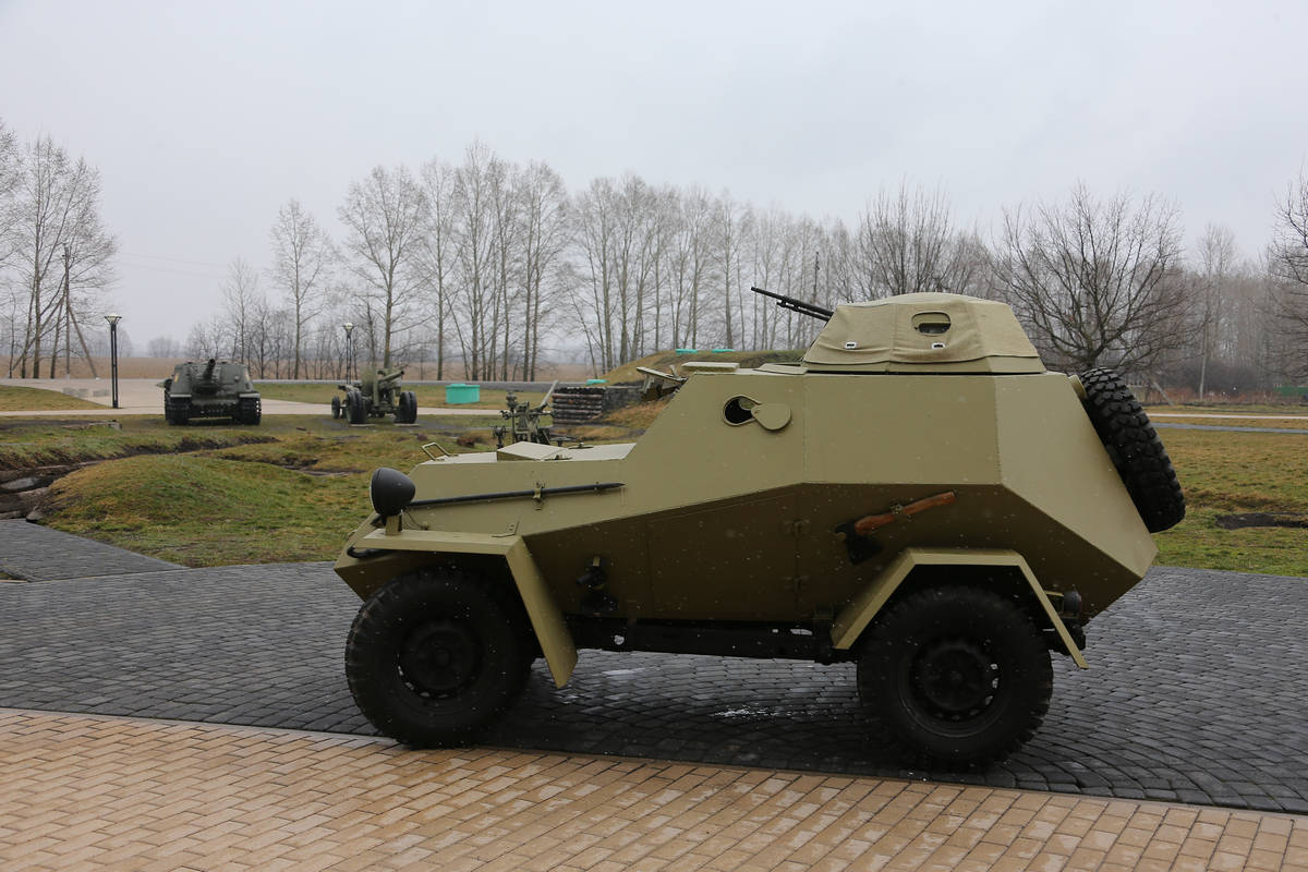 Музей военной техники УГМК подарил «Прохоровскому полю» бронеавтомобиль, участвовавший в битве на Курской дуге - Фото 7