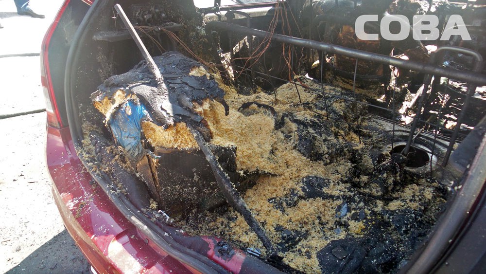 В сгоревшей машине на Восточной обнаружено тело водителя - Фото 3