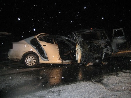 В Балтыме в легковушке сгорели два человека после столкновения со скорой - Фото 2