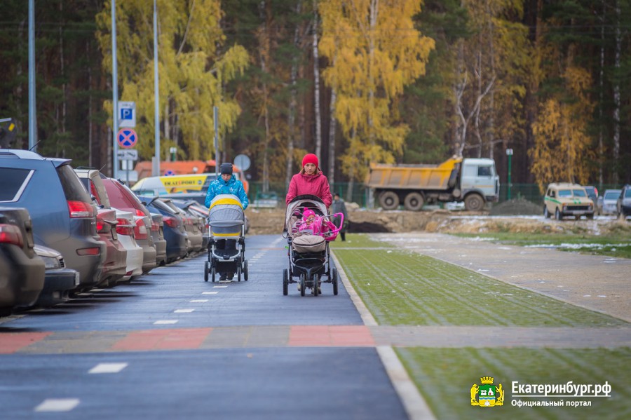 Псевдогазоны, велопереезды и парковки для лошадей. JustMedia.Ru посмотрел, как строят новые улицы в Екатеринбурге - Фото 8