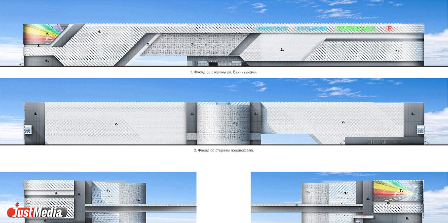Градсовет рассмотрит проект семиэтажной автостоянки, которую свяжут с новым международным терминалом Кольцово. ФОТО - Фото 11
