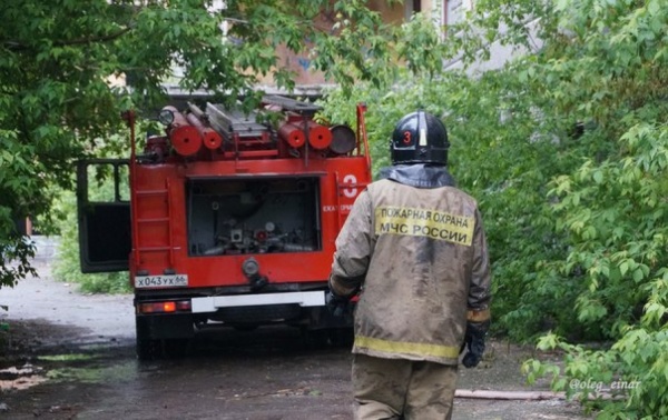 В Екатеринбурге горела больница «скорой помощи» - Фото 1