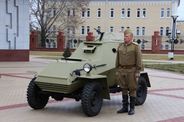 Музей военной техники УГМК подарил «Прохоровскому полю» бронеавтомобиль, участвовавший в битве на Курской дуге - Фото 1