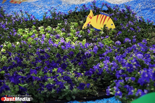 В Екатеринбурге началась масштабная высадка цветов - Фото 1