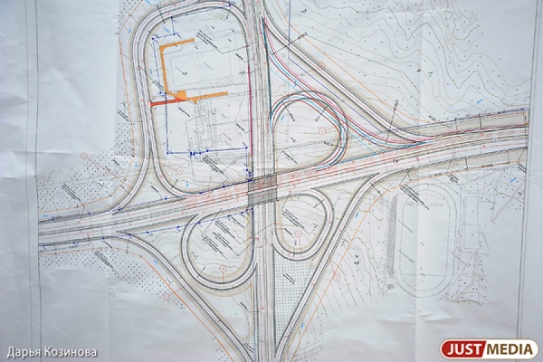 Администрация Екатеринбурга согласовала схему расположения развязки на 2-й Новосибирской и ЕКАД - Фото 1