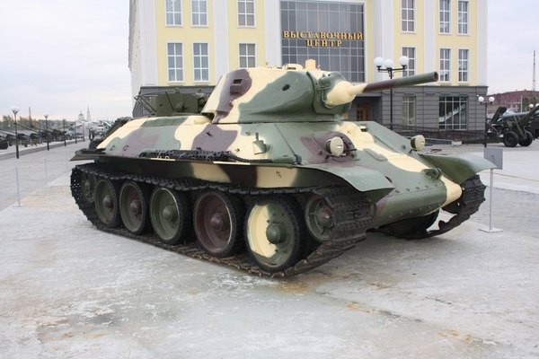 В Музее военной техники УГМК появилась уникальная модификация легендарного Т-34 - Фото 1