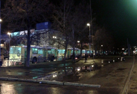 Общественный транспорт устроил «забастовку» на Челюскинцев  - Фото 1