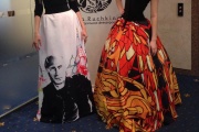 Дизайнер Нина Ручкина презентовала «патриотическое» платье с Путиным