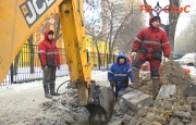 В Екатеринбурге при раскопках траншеи найден снаряд
