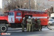 В Алапаевске загорелось местное отделение пожарной части