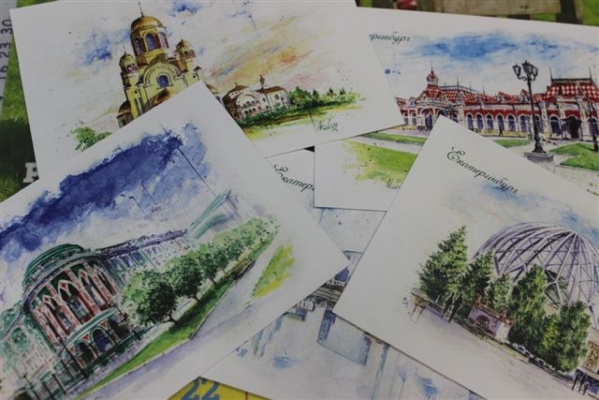 В почтовых отделениях Екатеринбурга продают уникальные открытки с достопримечательностями города - Фото 1