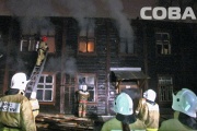 На Онежской уже в третий раз горел двухэтажный барак