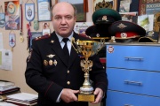 Пресс-секретарь ГУ МВД области стал самым метким стрелком гарнизона полиции