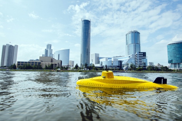 В центре Екатеринбурга всплыла желтая подводная лодка - Фото 1