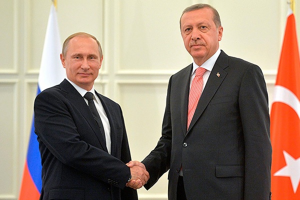 Владимир Путин прибыл в Турцию