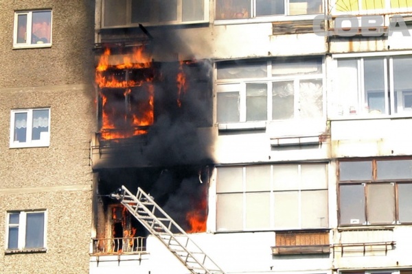 В многоэтажке на Сортировке сгорели балконы. ФОТО, ВИДЕО - Фото 1