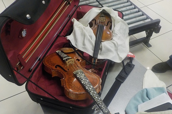 Уральские таможенники задержали норвежского музыканта, который собирался выступить на благотворительном концерте с незадекларированной скрипкой. ФОТО - Фото 1