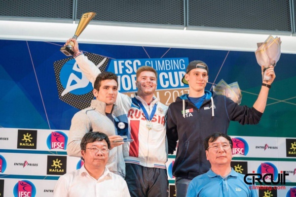 Екатеринбуржец стал победителем Кубка мира по скалолазанию в Китае - Фото 1
