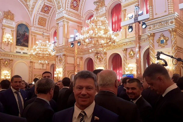 Председатель ФПСО Андрей Ветлужских принял участие в инаугурации Президента РФ Владимира Путина - Фото 1