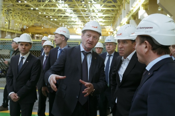 Куйвашев и Козицын запустили новый цех Уралэлектромеди стоимостью 4,3 млрд рублей - Фото 1