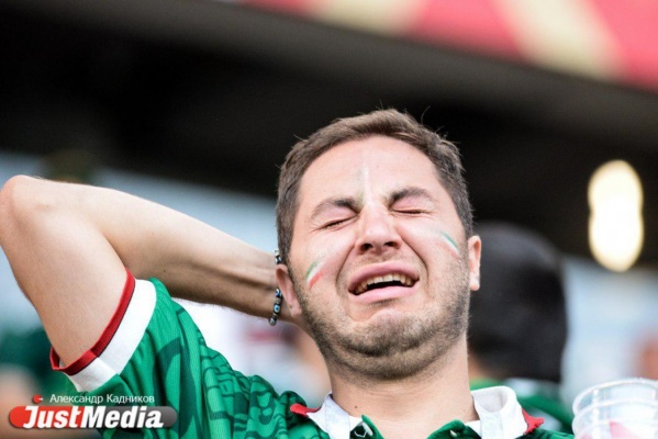 Все эмоции от поражения Мексики в матче со Швецией на лице одного болельщика. ФОТО - Фото 1