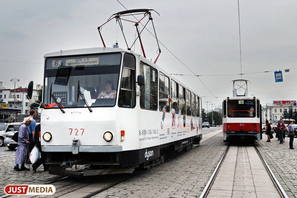 В Екатеринбурге в субботу закроют движение трамваев по Ленина - Фото 1