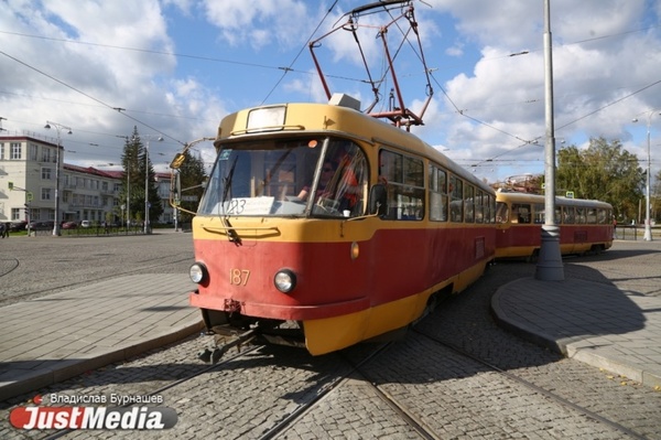 Из-за ремонта трамвайных путей в центре Екатеринбурга изменится движение транспорта - Фото 1