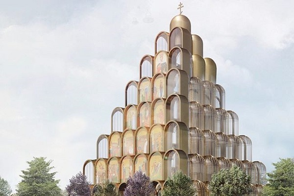 Архитекторы представили новый проект храма святой Екатерины в стиле футуризма - Фото 1