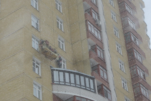 «Атомстройкомплекс» приступил к восстановлению фасада дома на Вилонова, 24 - Фото 1