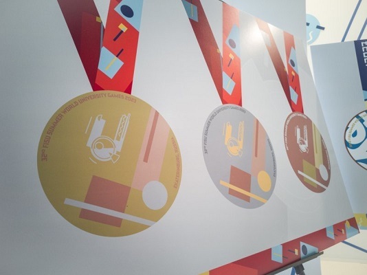Эскизы медалей Универсиады в Екатеринбурге презентовали в Казани - Фото 1