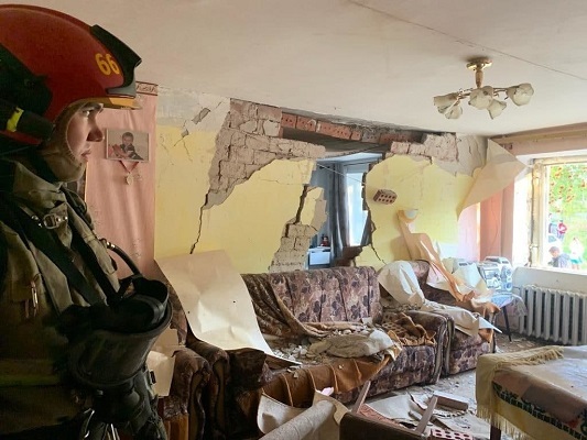 В Верхней Пышме Свердловской области в многоэтажном доме произошел взрыв газа - Фото 1