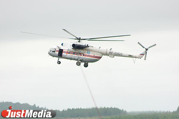 Вертолет совершил жесткую посадку в Иркутской области - Фото 1