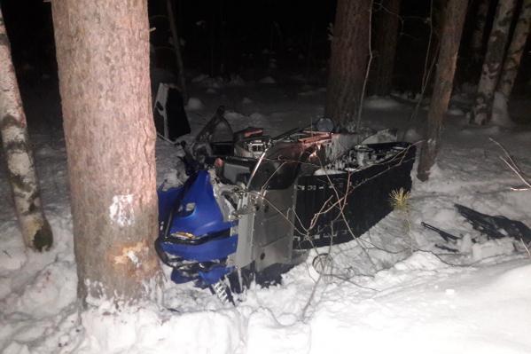 В Свердловской области в выходные погибли два водителя снегоходов - Фото 2