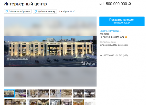 В Екатеринбурге за 2,7 млрд рублей продают Sila Voli и интерьерный «Архитектор»  - Фото 3
