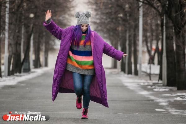 Фрилансер Нина Байкова: «Не укутывайтесь зимой в темное, будьте яркими и оригинальными». В Екатеринбурге -7 градусов - Фото 8